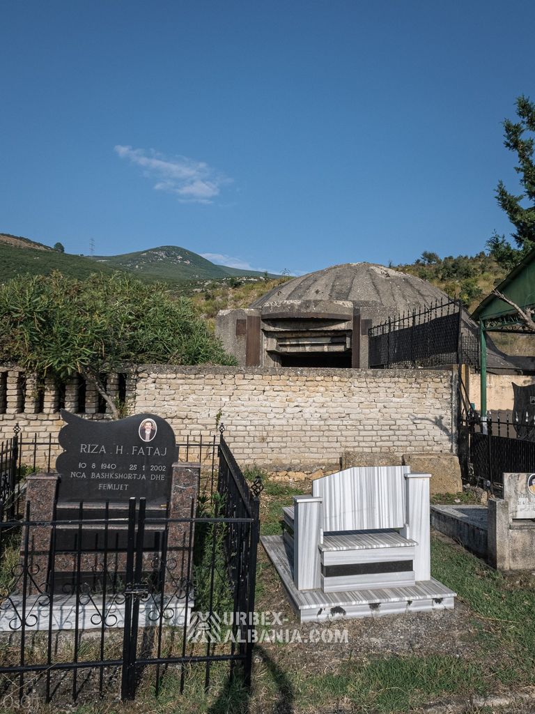Bunkers d'Artillerie Sphériques L-GZ dans un Cimetière