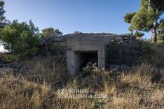 Position de Défense Aérienne S-IZ avec un Bunker, un Tunnel Circulaire et des Casemates