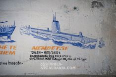 Küstenartilleriestellung mit Tunneln