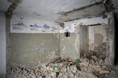 Küstenartilleriestellung mit Tunneln