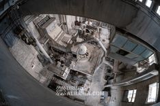 Teleferica da carico, stazione superiore della cava E