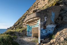 Bunkers d'Artillerie Côtière V-CF avec Tunnels