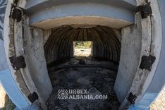 Sférické bunkry pobřežního dělostřelectva V-Z na plošině