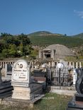 Spherical Artillery Bunkers L-GZ on a Cemetery