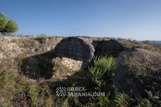 Protiletadlová pozice T-TW s bunkry na ilyrském hradě