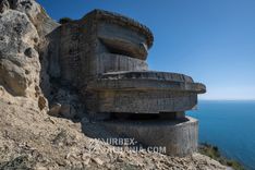 Береговые артиллерийские бункеры D-IF с туннелями