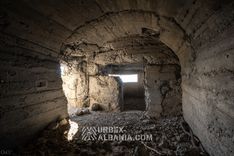 Береговые артиллерийские бункеры D-IF с туннелями