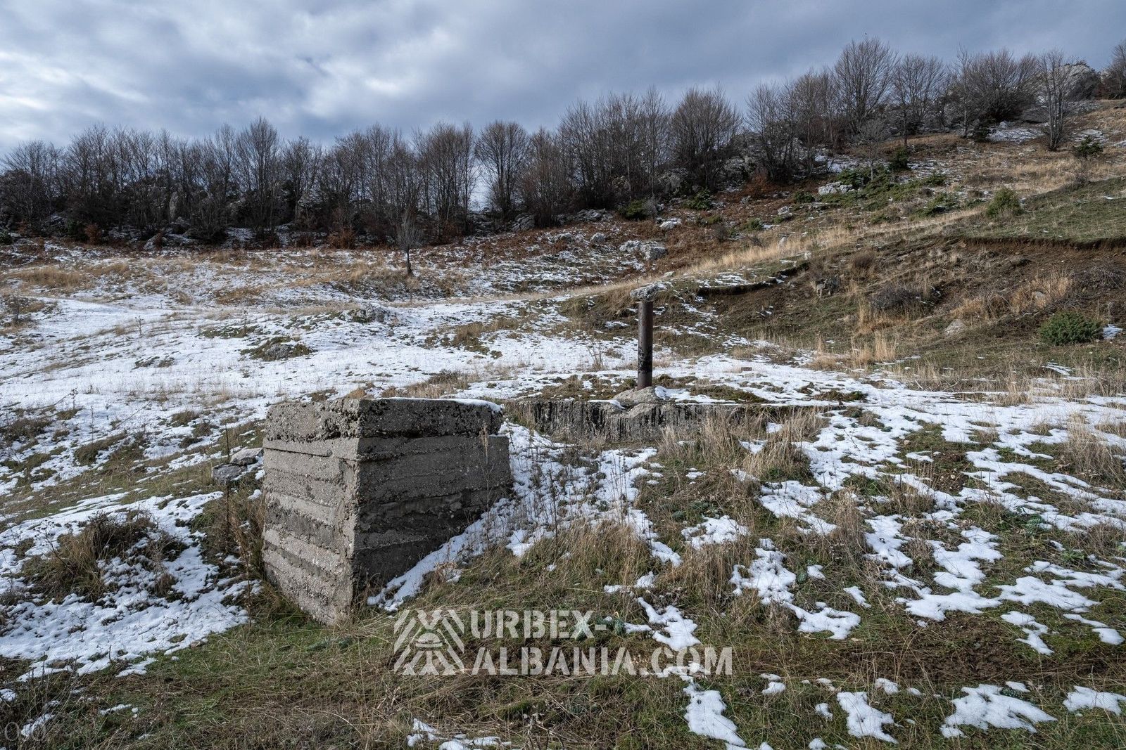 El búnker de Hoxha en el valle de Skrapar