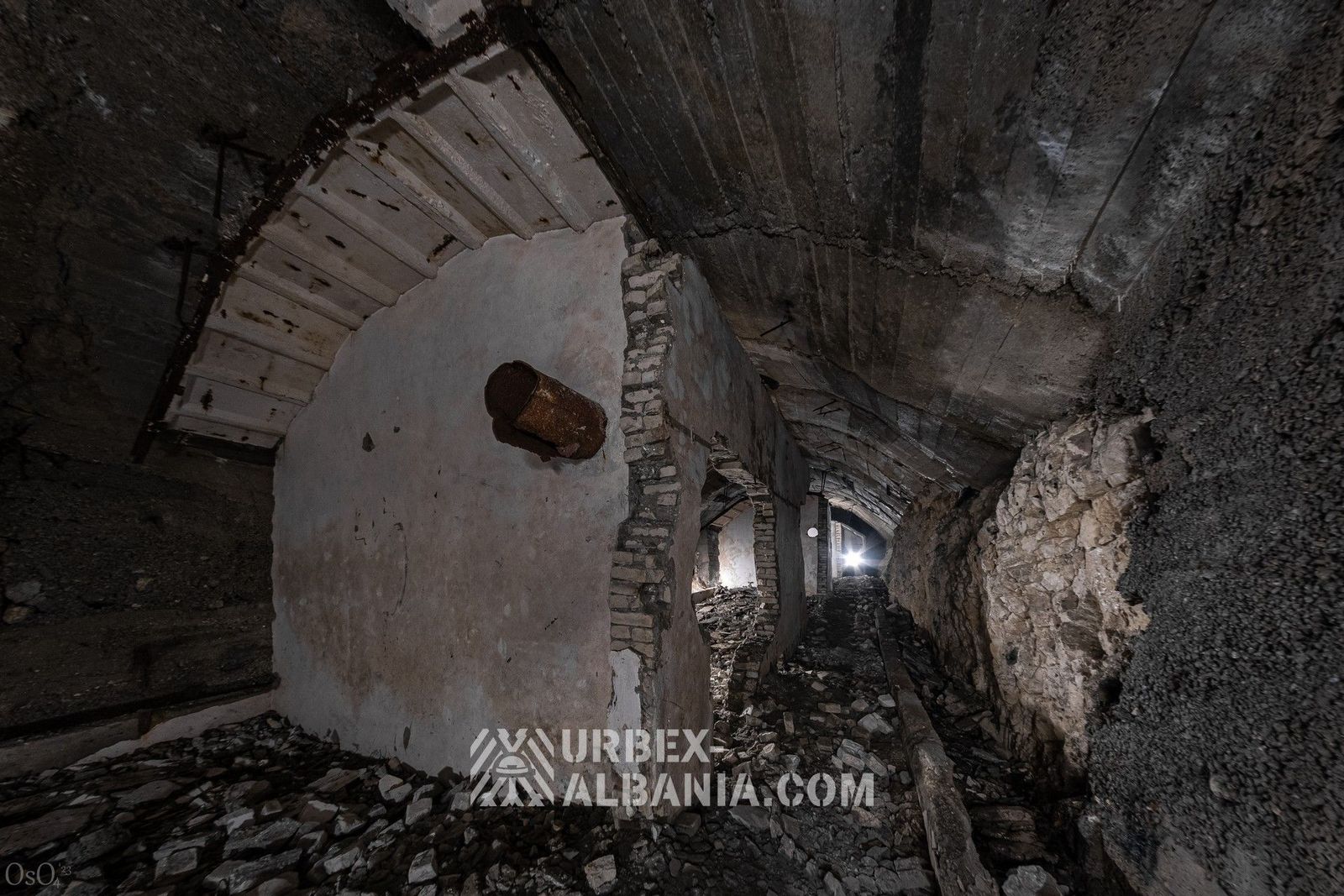 El búnker de Hoxha en el valle de Skrapar