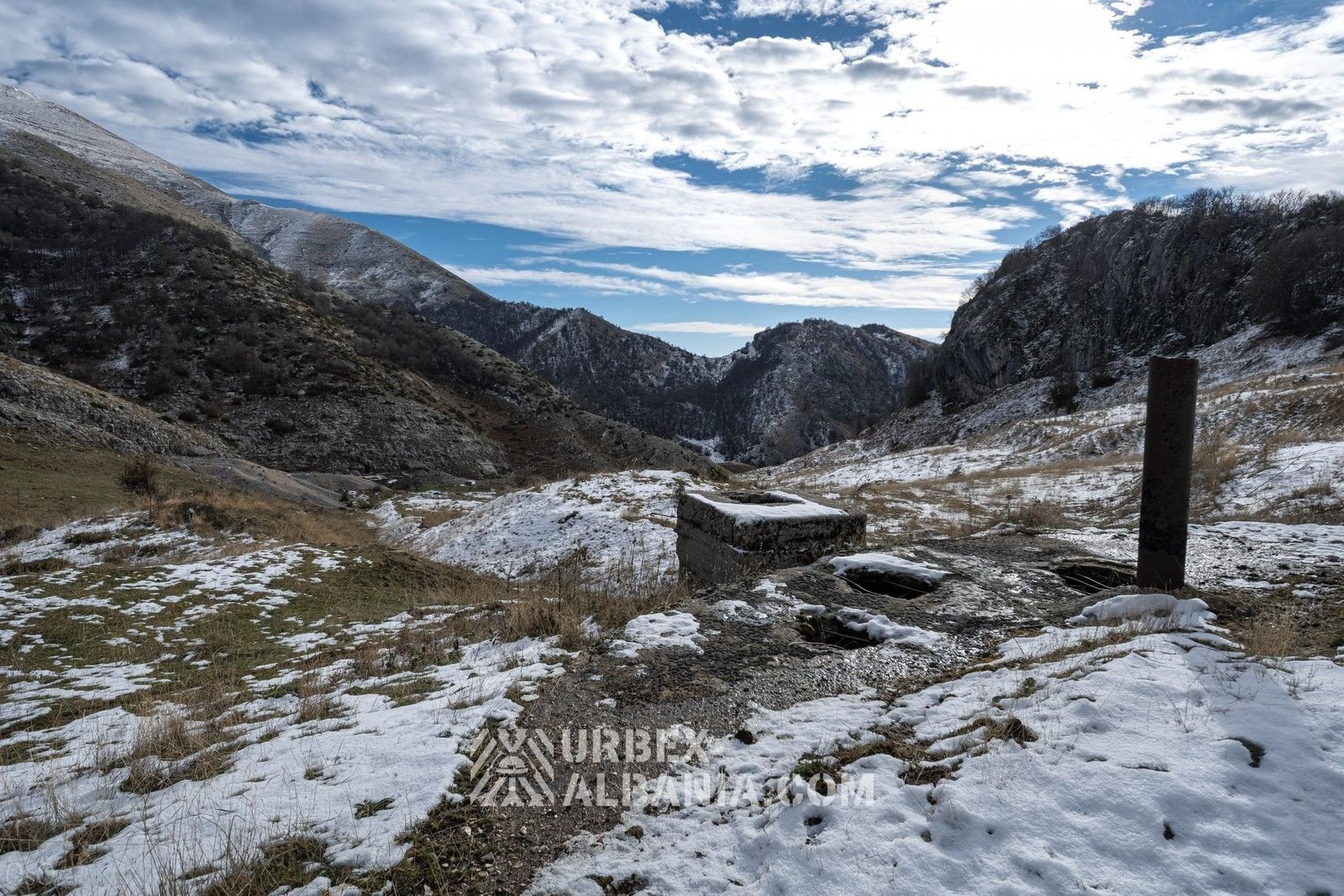 El búnker de Hoxha en el valle de Skrapar