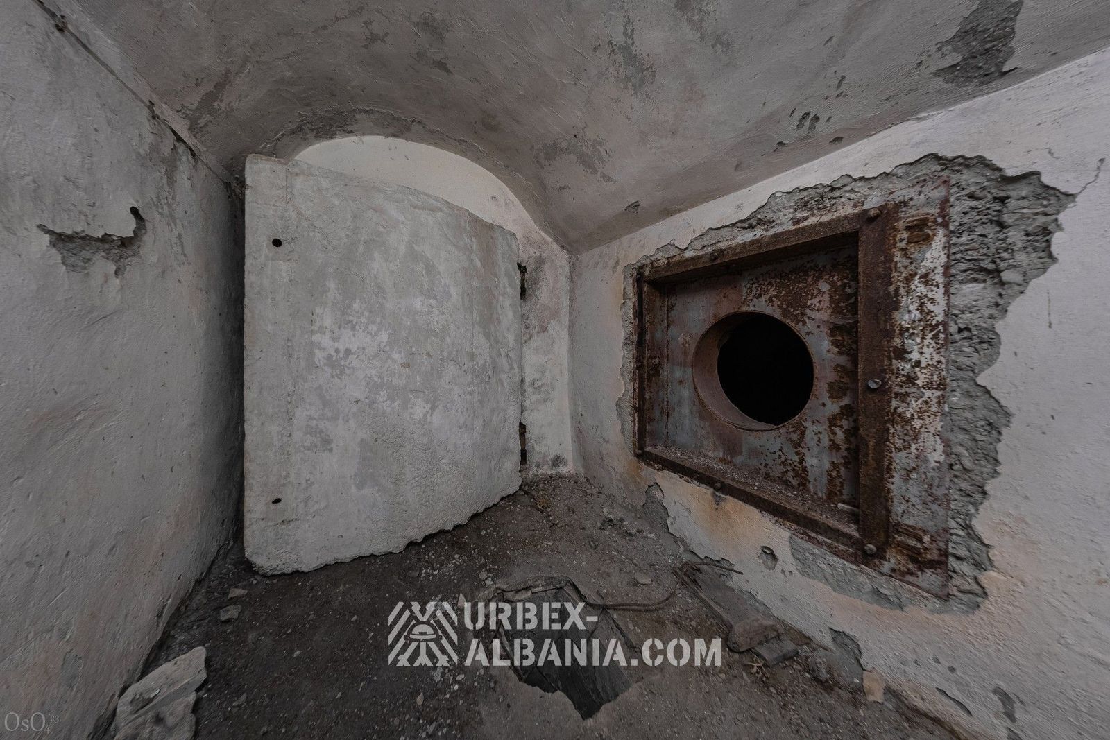 El búnker de Hoxha en el valle de Skrapar