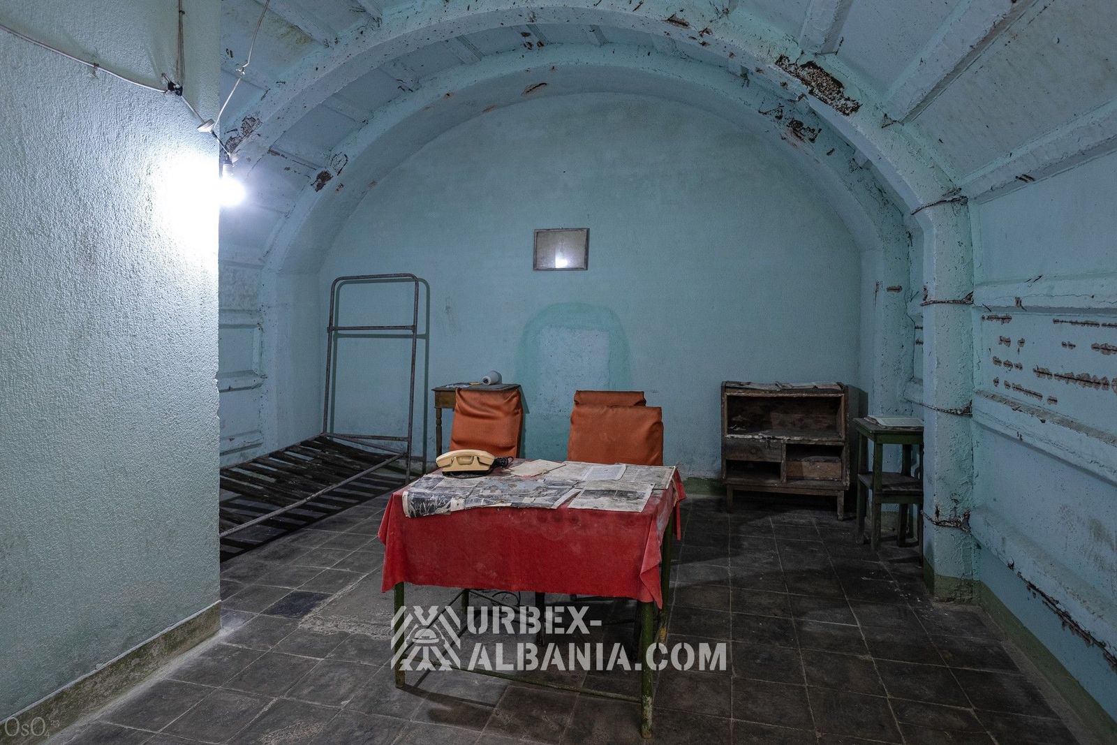 Kommandobunker des Bezirks Gjirokastra