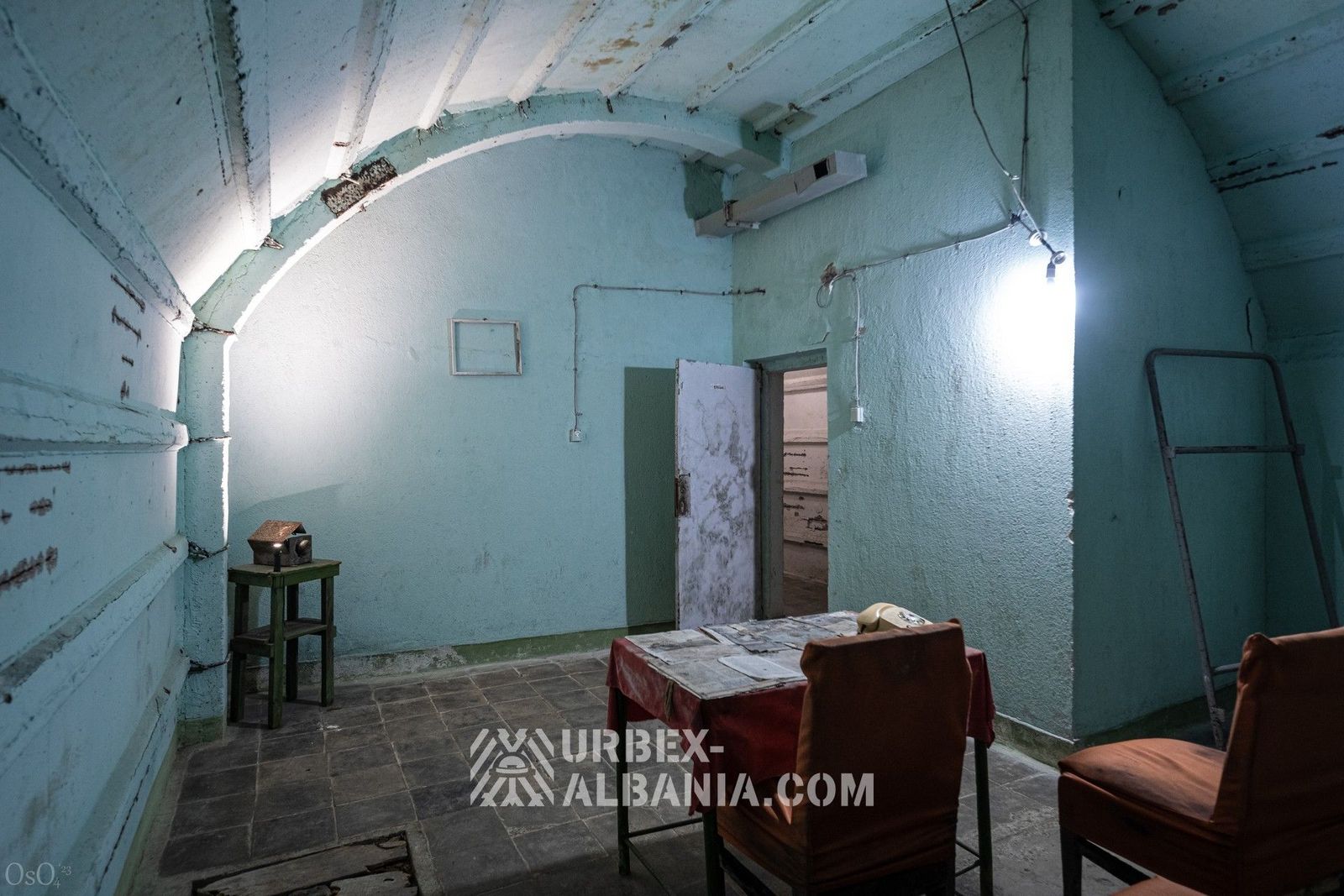 Kommandobunker des Bezirks Gjirokastra