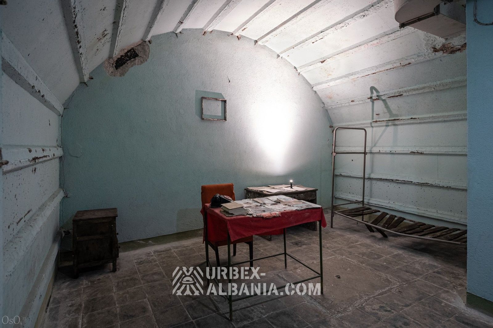 Kommandobunker des Bezirks Gjirokastra