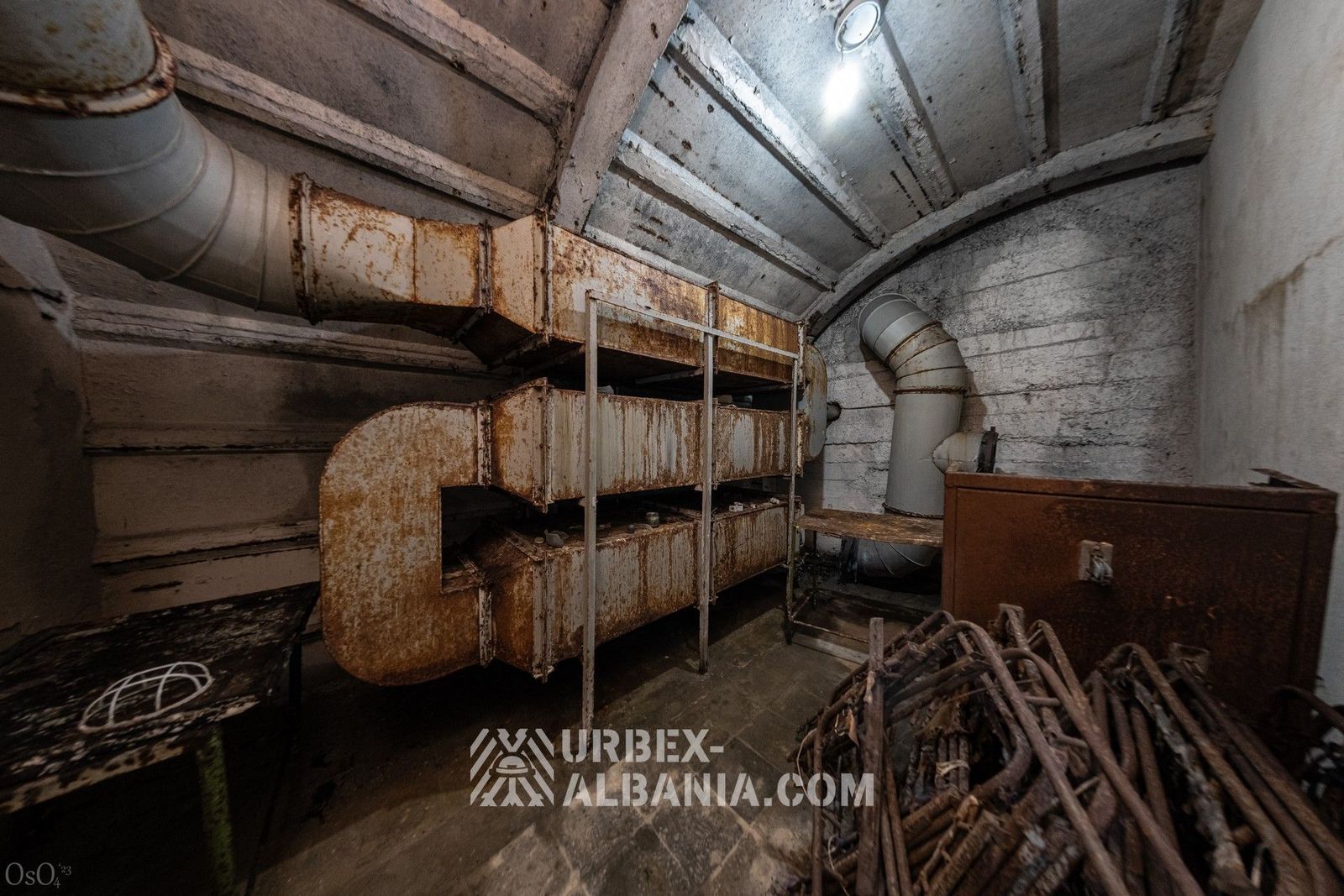 Kommandobunker des Bezirks Gjirokastra