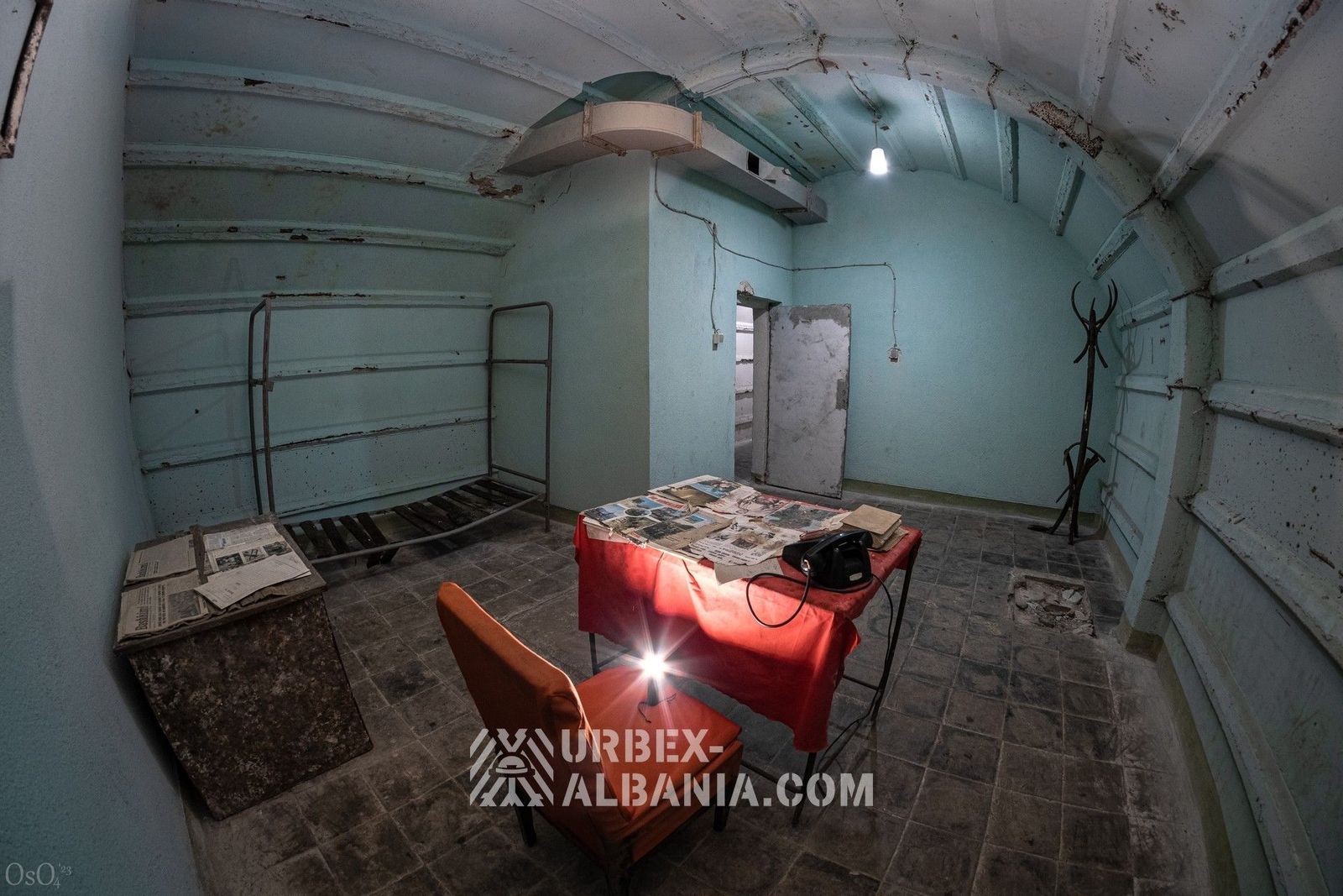Kommandobunker des Bezirks Gjirokastra