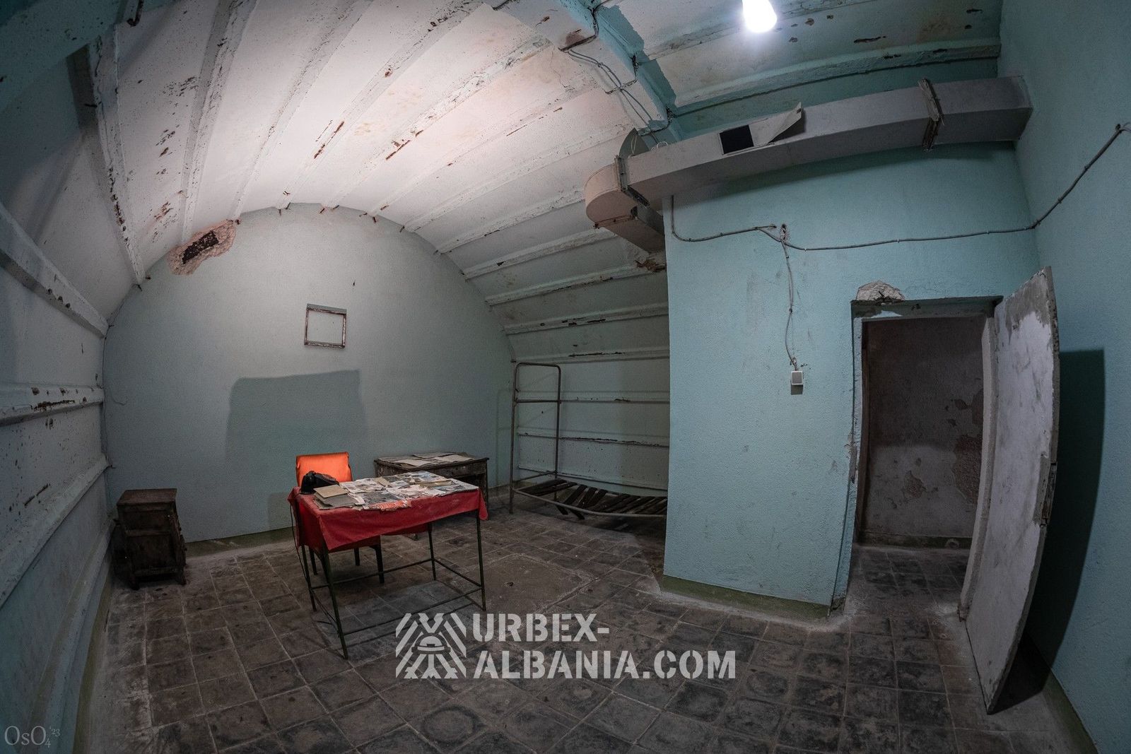 Kommandobunker des Bezirks Gjirokastra