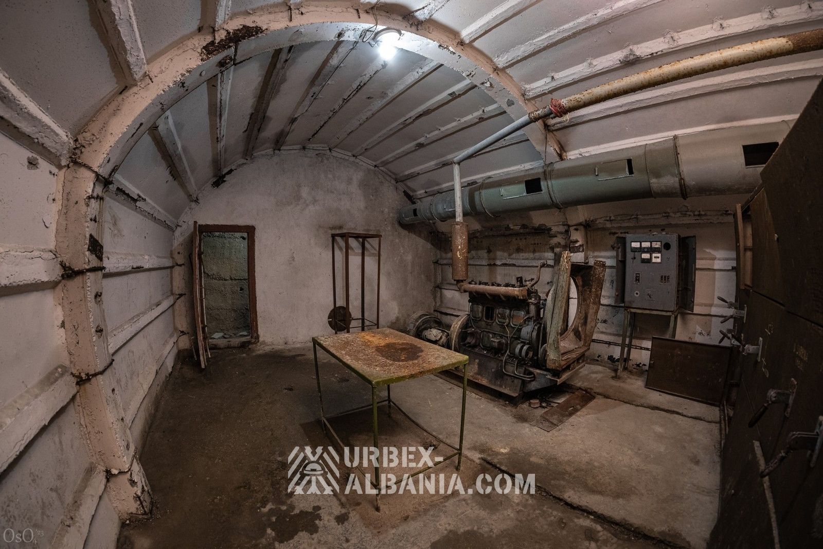 Kommandobunker des Bezirks Gjirokastra
