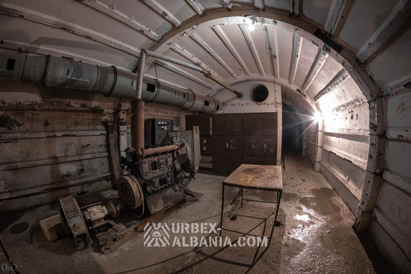 Kommandobunker des Bezirks Gjirokastra