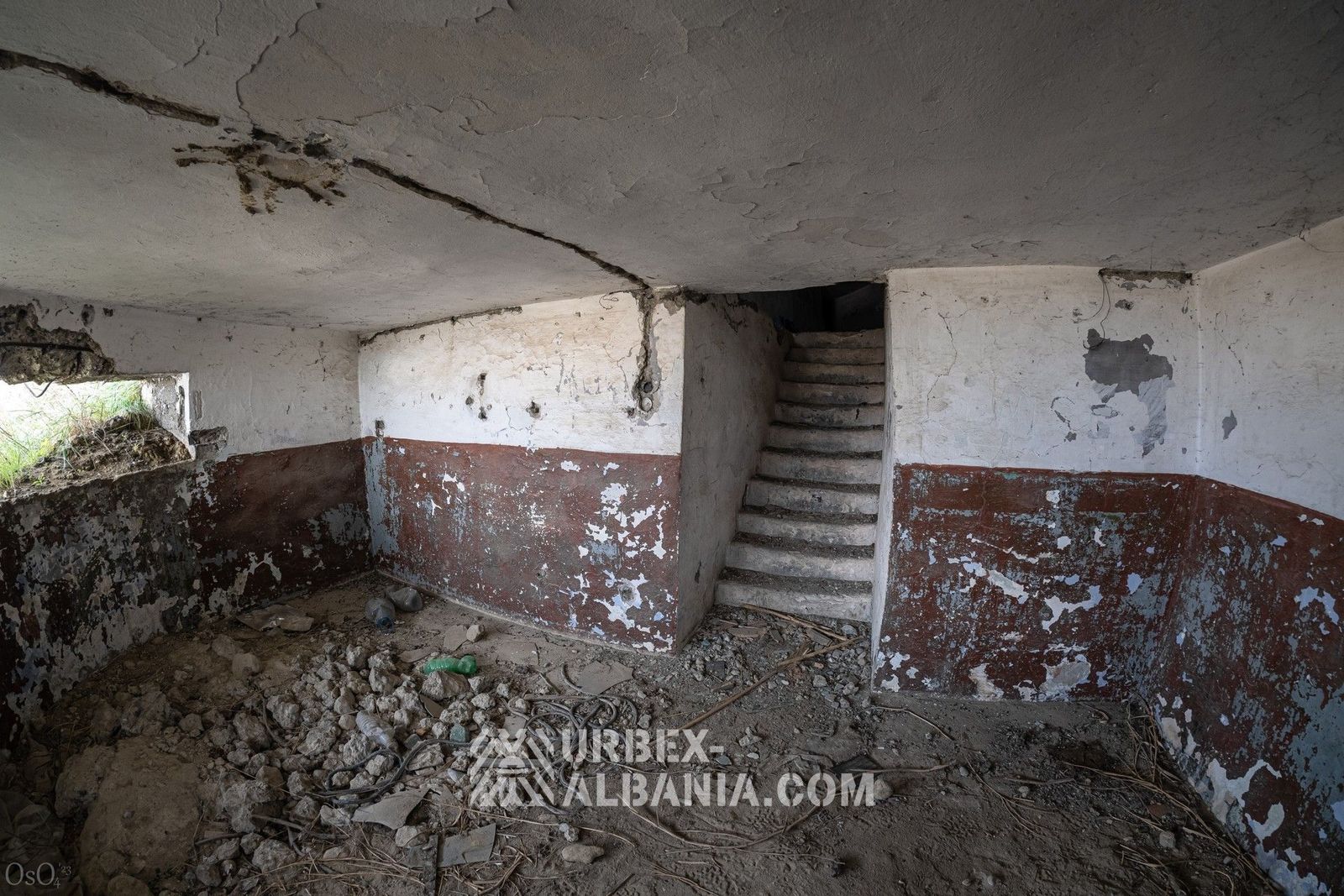 Coastal Artillery Bunkers D-LB with Tunnels