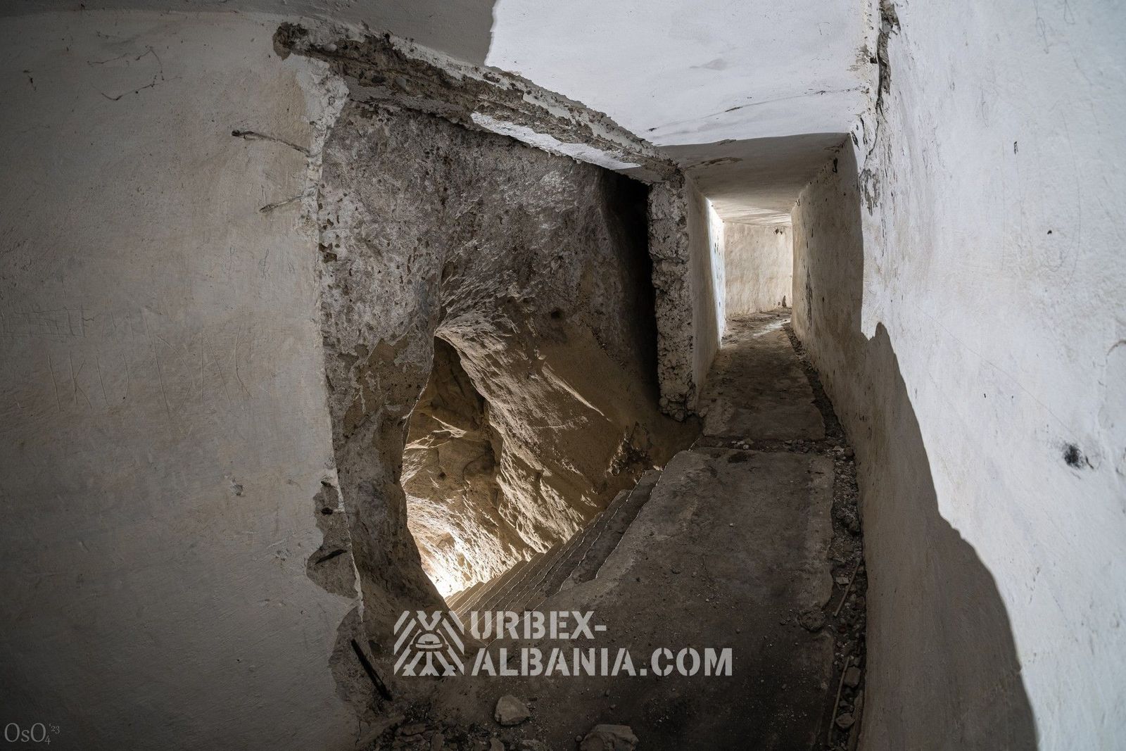 Coastal Artillery Bunkers D-LB with Tunnels