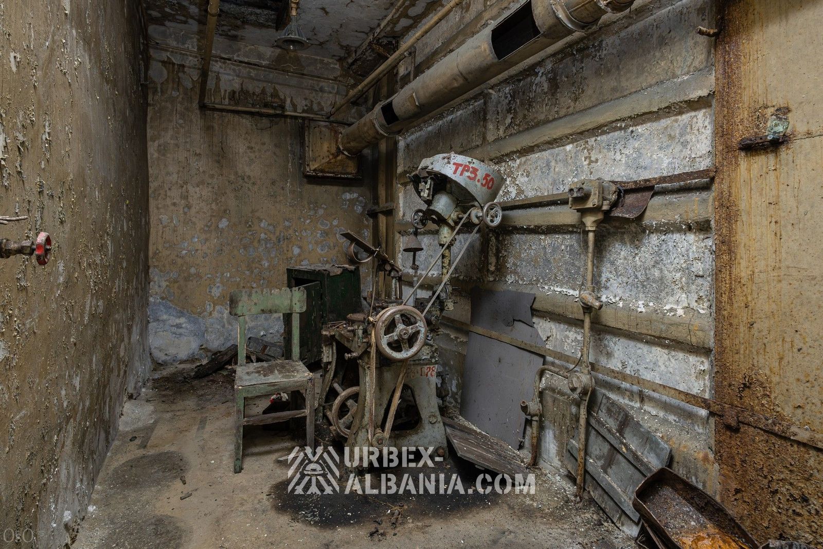 Unterirdische mechanische Munitionsfabrik