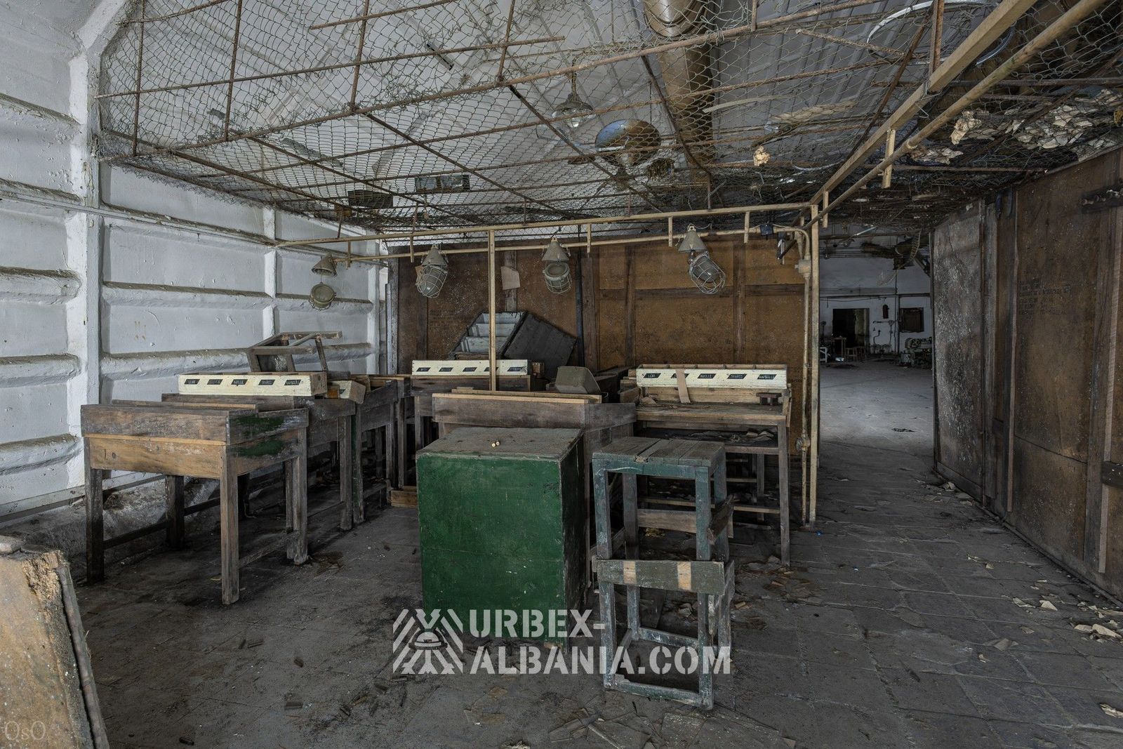 Unterirdische mechanische Munitionsfabrik