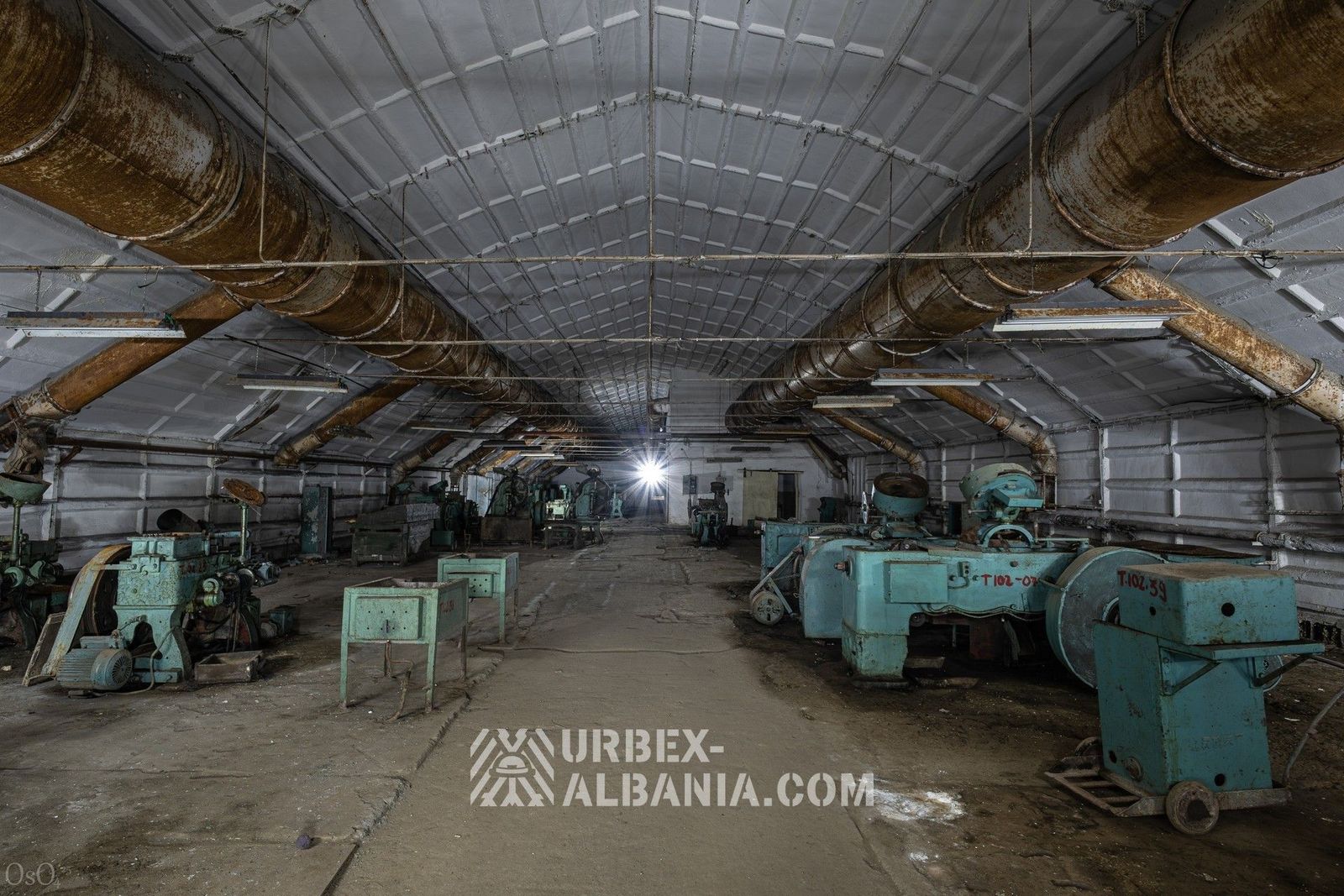 Unterirdische mechanische Munitionsfabrik