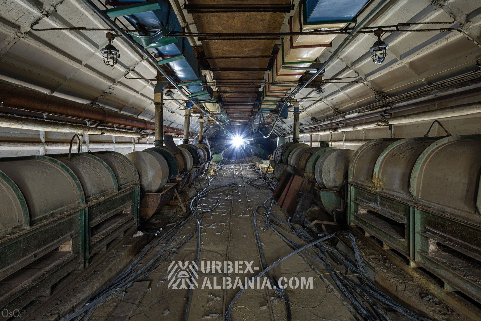 Unterirdische mechanische Munitionsfabrik