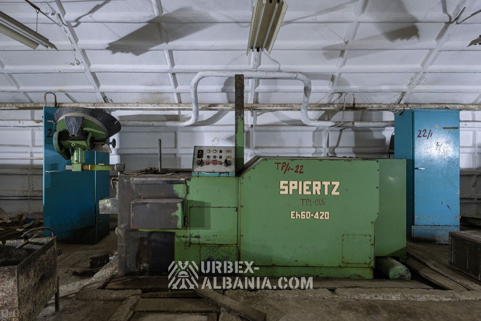 Unterirdische mechanische Munitionsfabrik