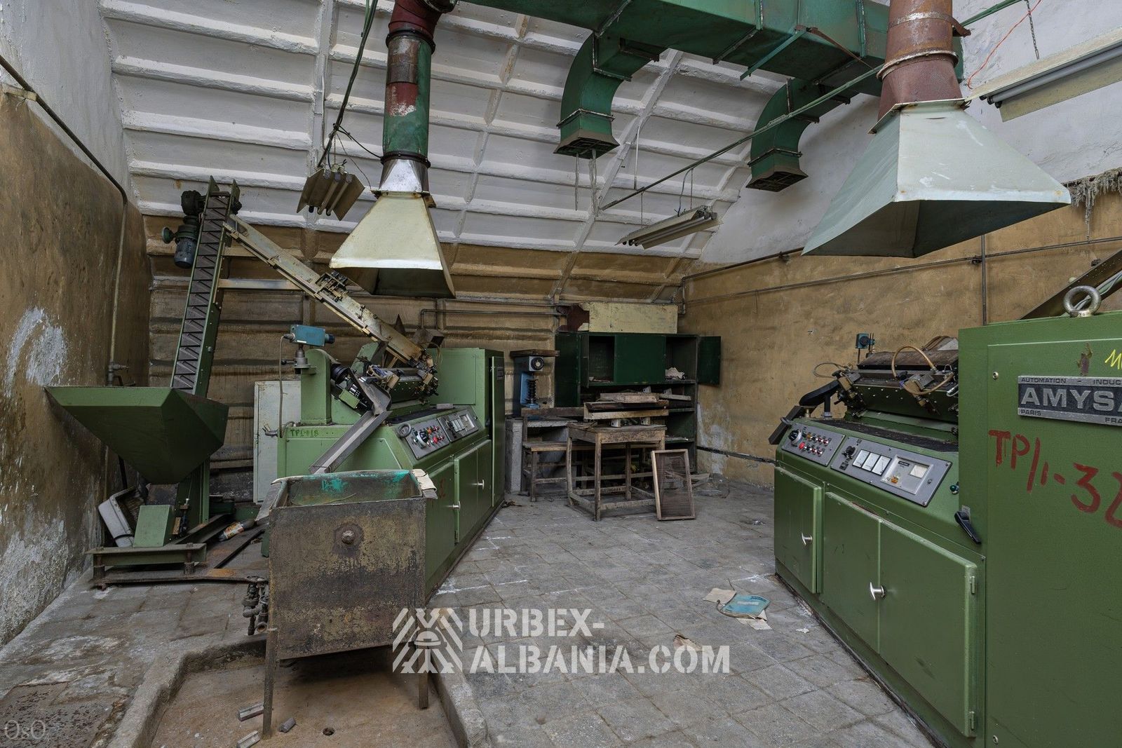 Unterirdische mechanische Munitionsfabrik