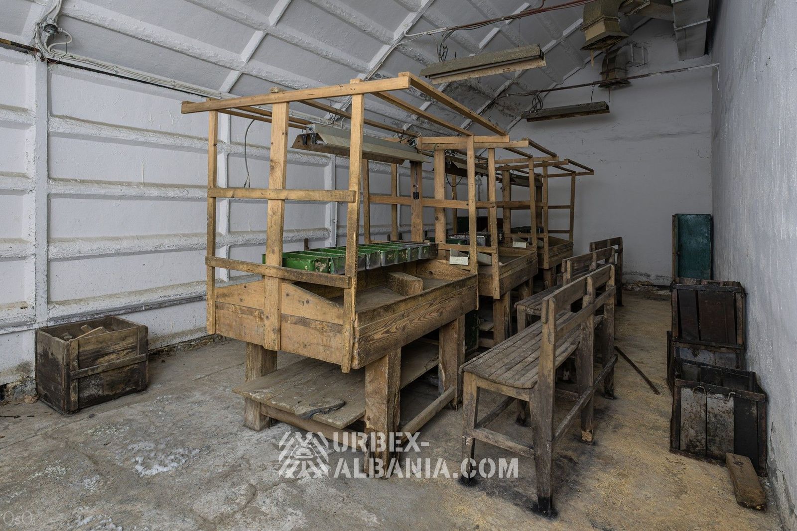 Unterirdische mechanische Munitionsfabrik