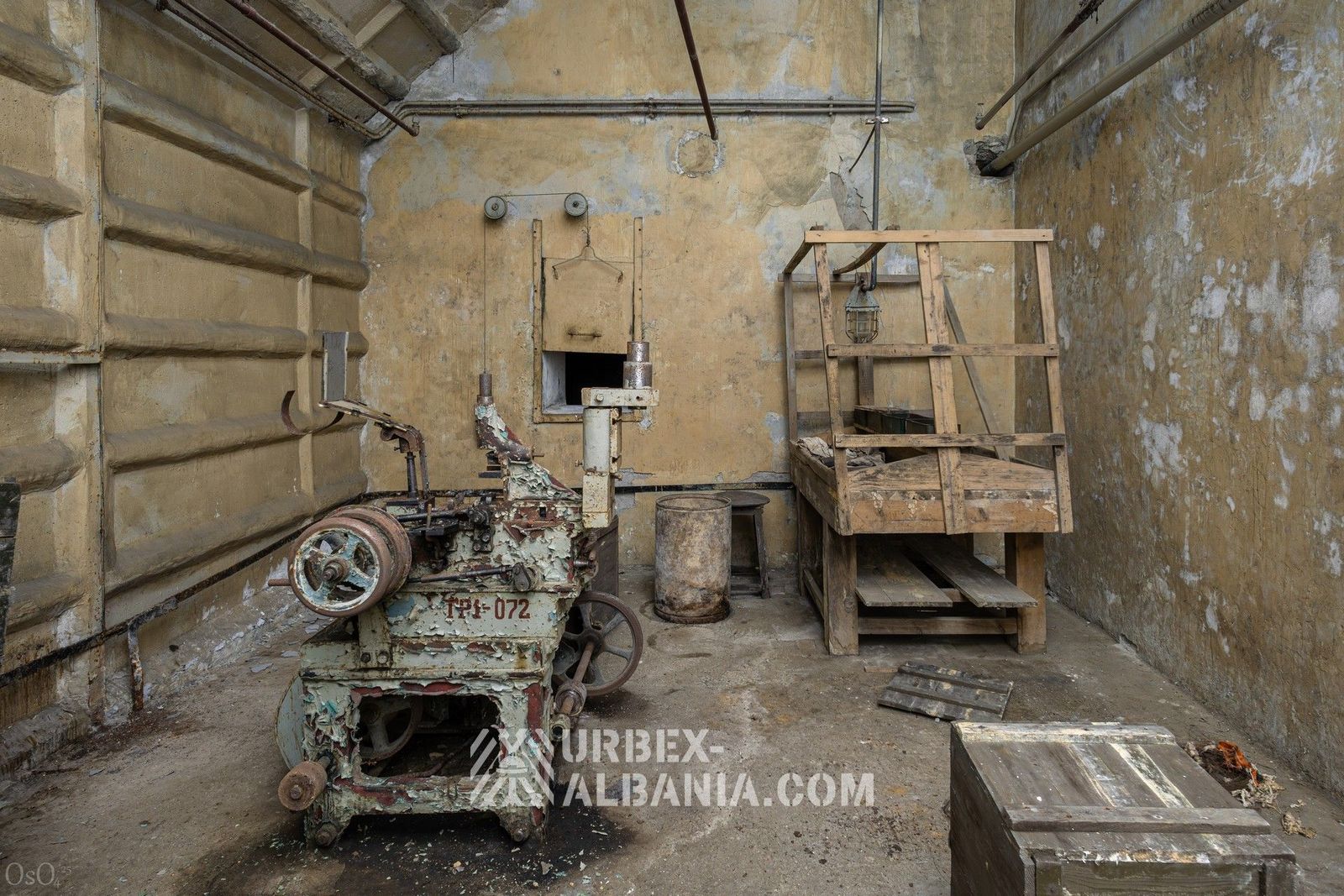 Unterirdische mechanische Munitionsfabrik