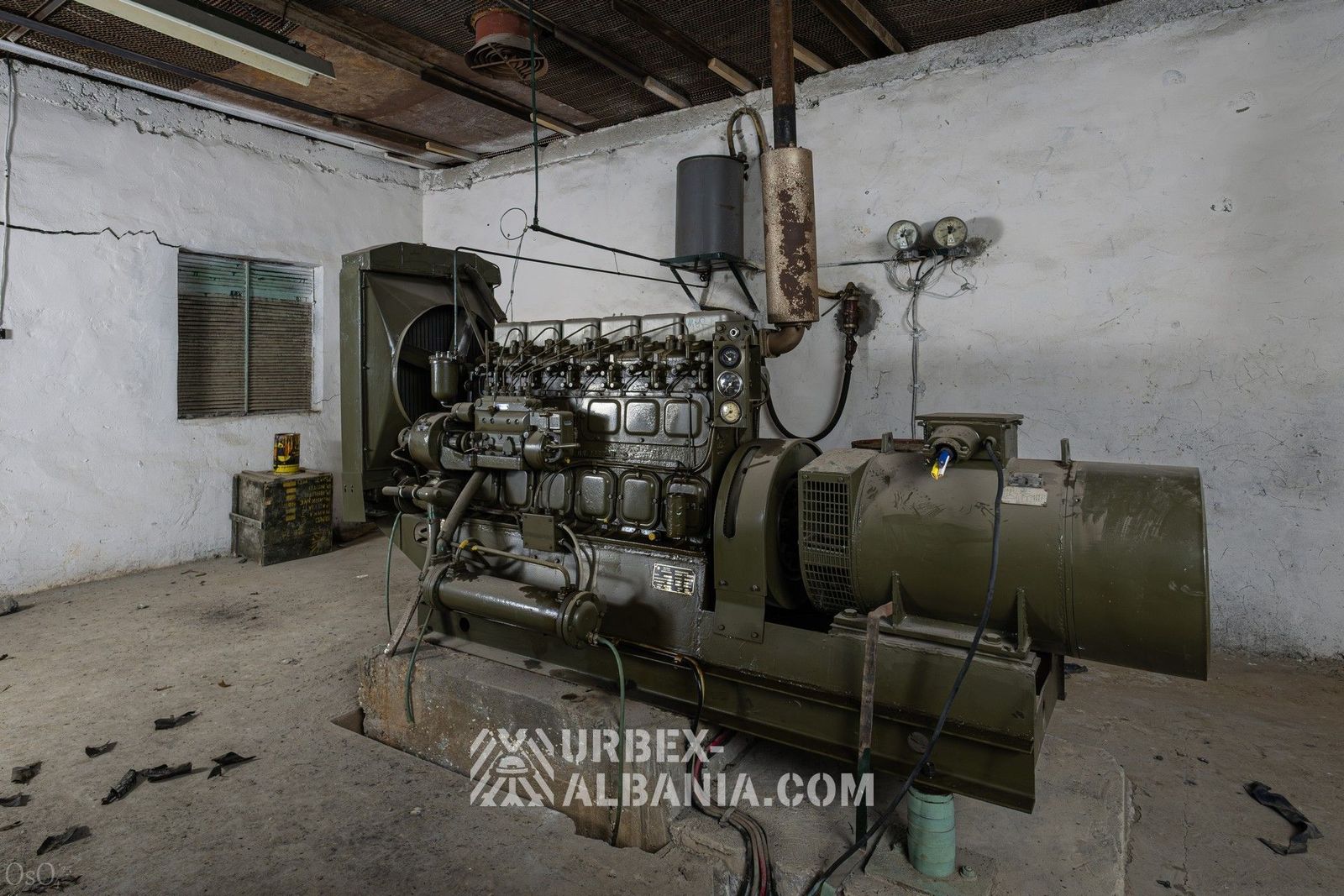 Unterirdische mechanische Munitionsfabrik