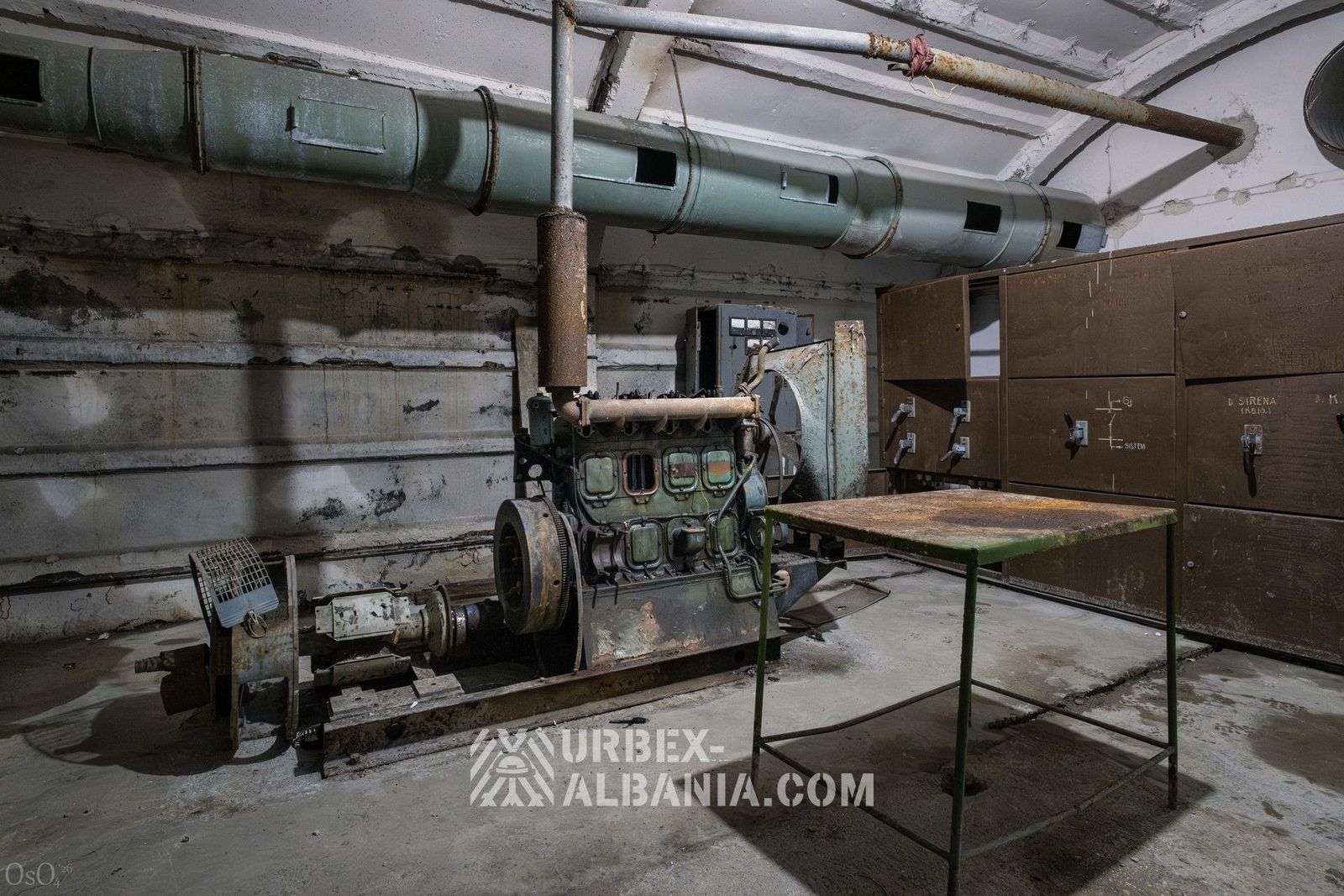 Kommandobunker des Bezirks Gjirokastra