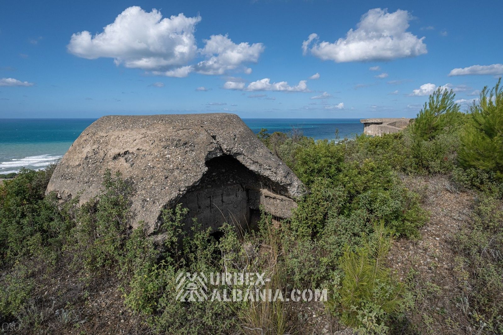 Bunkry Artylerii Przybrzeżnej T-QJ z Tunelami