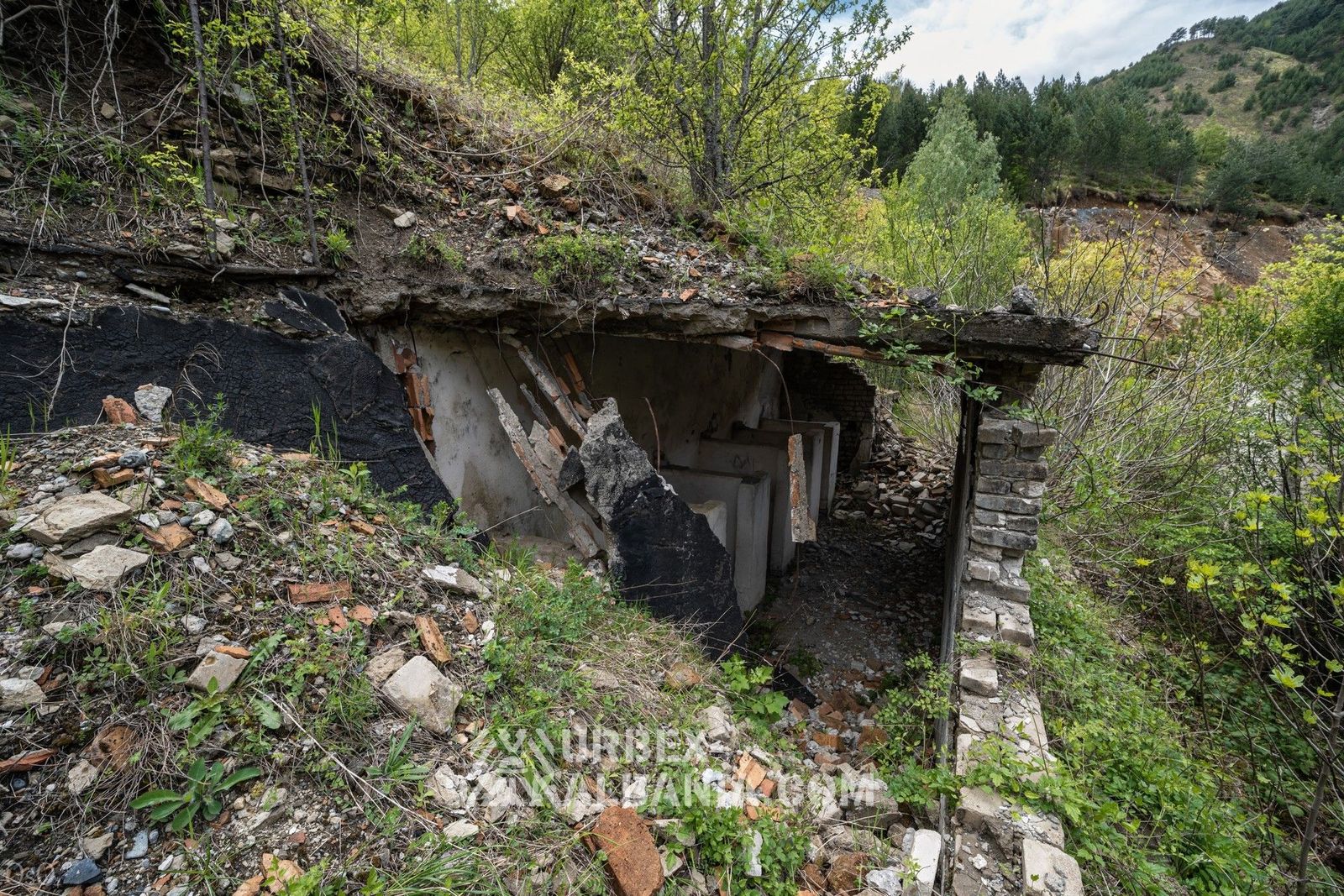 Бараки трудового лагеря S-QB2
