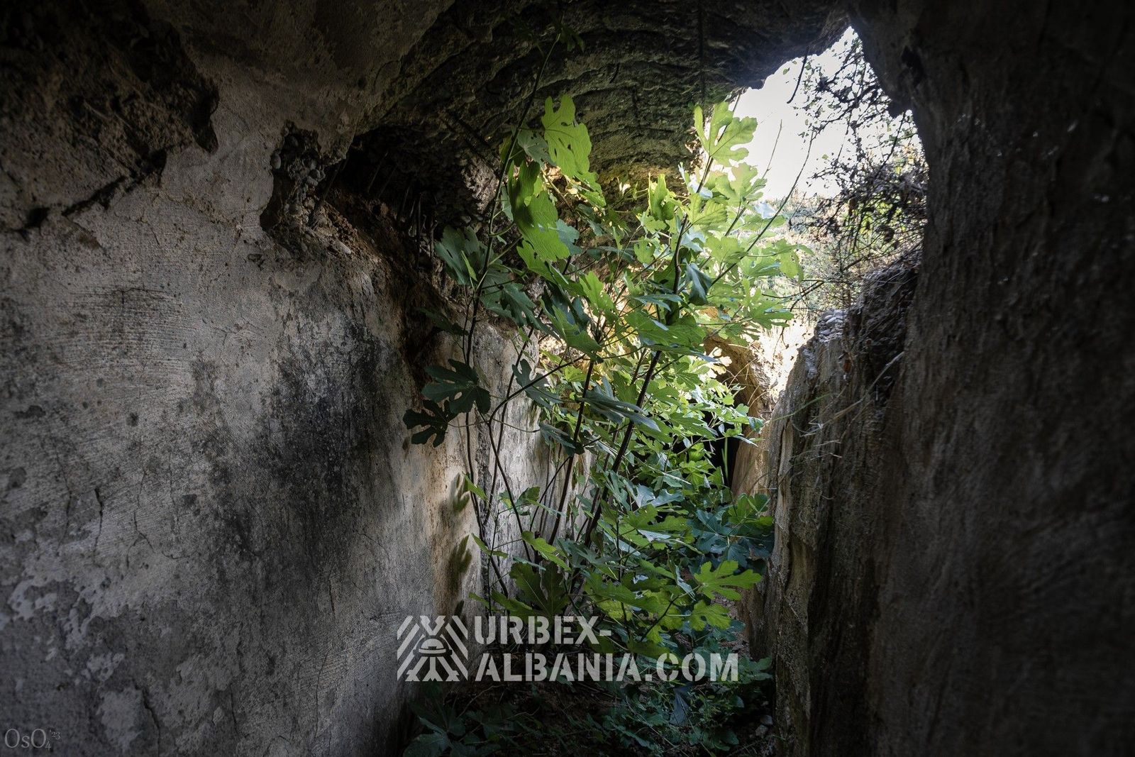 Bunker T-TK mit zwei MG-Ständen und Treppengang