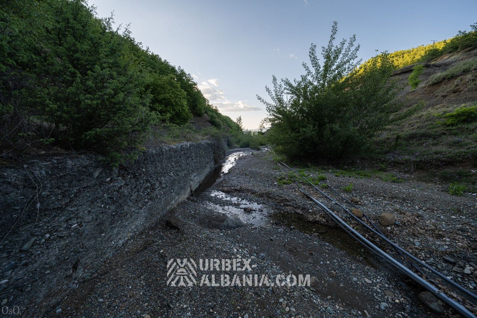 Tunnel ferroviaire de 1 km de long