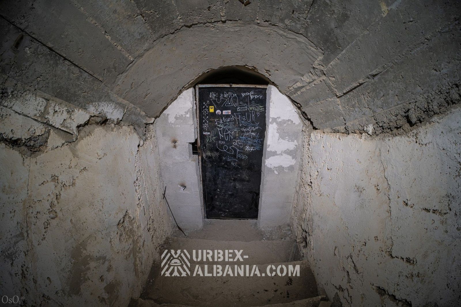 Береговые артиллерийские бункеры V-CF с туннелями