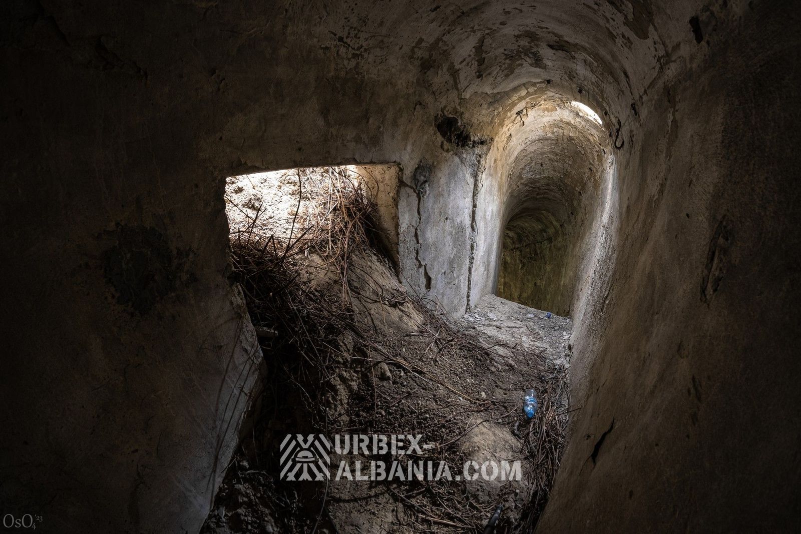 Bunker T-TK mit zwei MG-Ständen und Treppengang