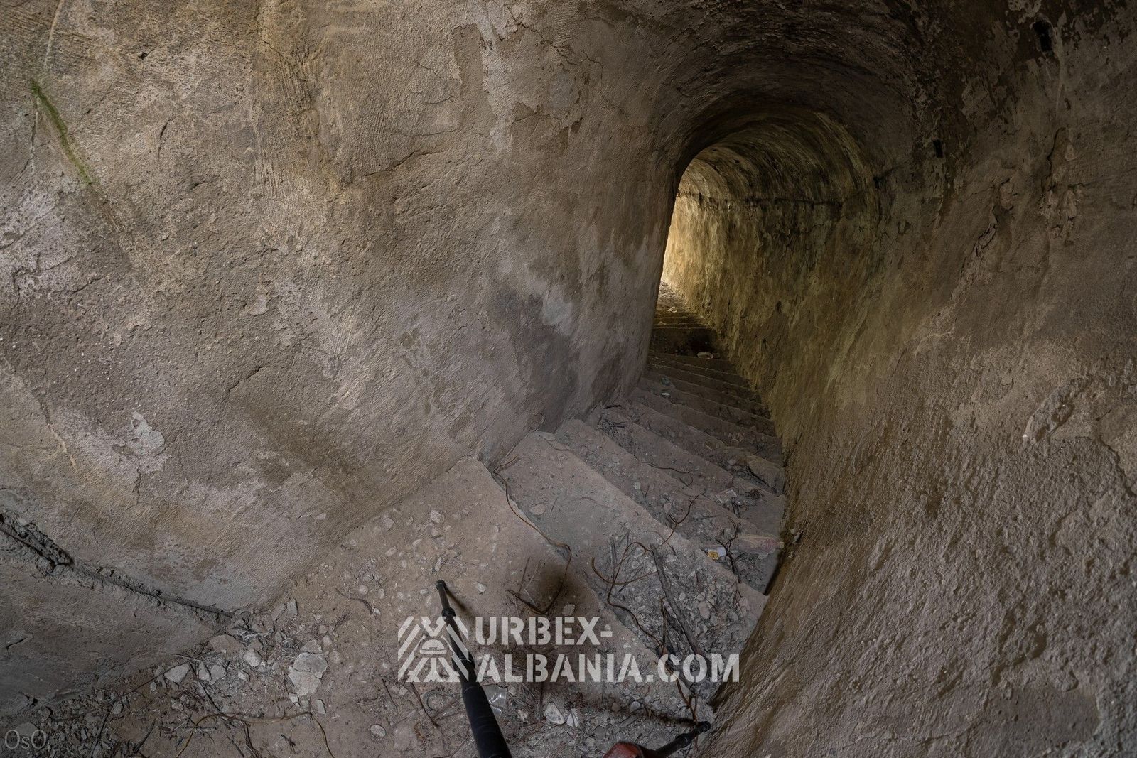 Bunker T-TK mit zwei MG-Ständen und Treppengang