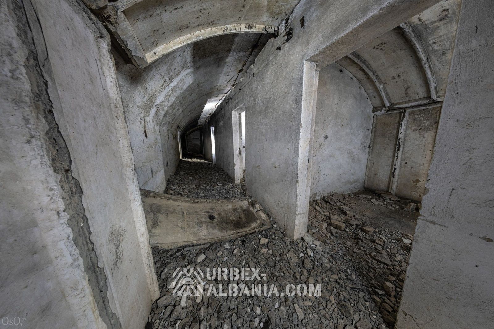 Bunker T-TK mit zwei MG-Ständen und Treppengang