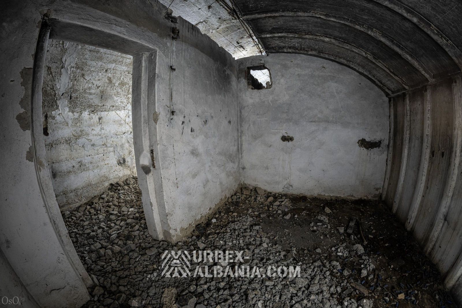 Bunker T-TK mit zwei MG-Ständen und Treppengang