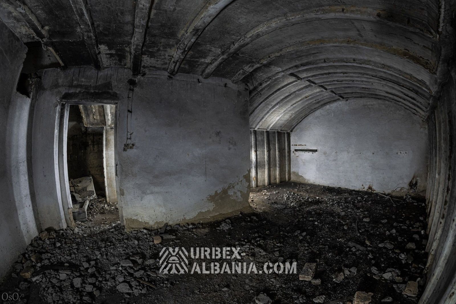 Bunker T-TK mit zwei MG-Ständen und Treppengang