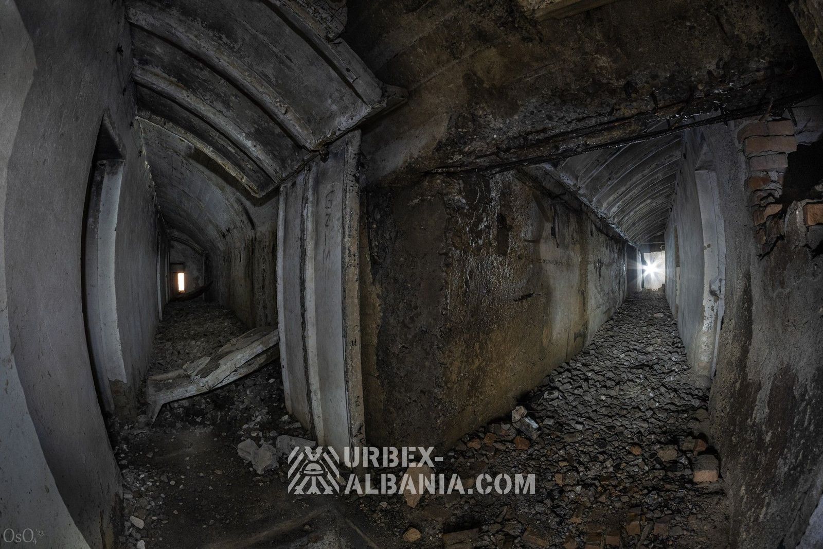 Bunker T-TK mit zwei MG-Ständen und Treppengang