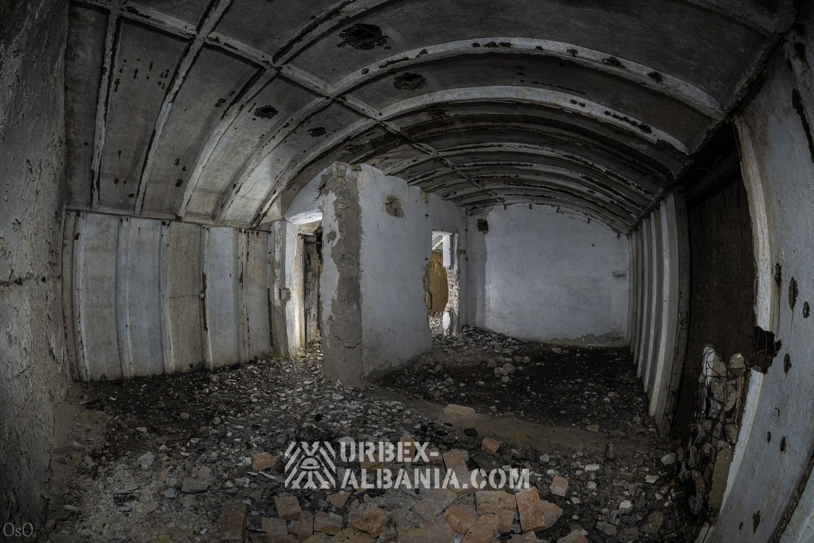 Bunker T-TK mit zwei MG-Ständen und Treppengang