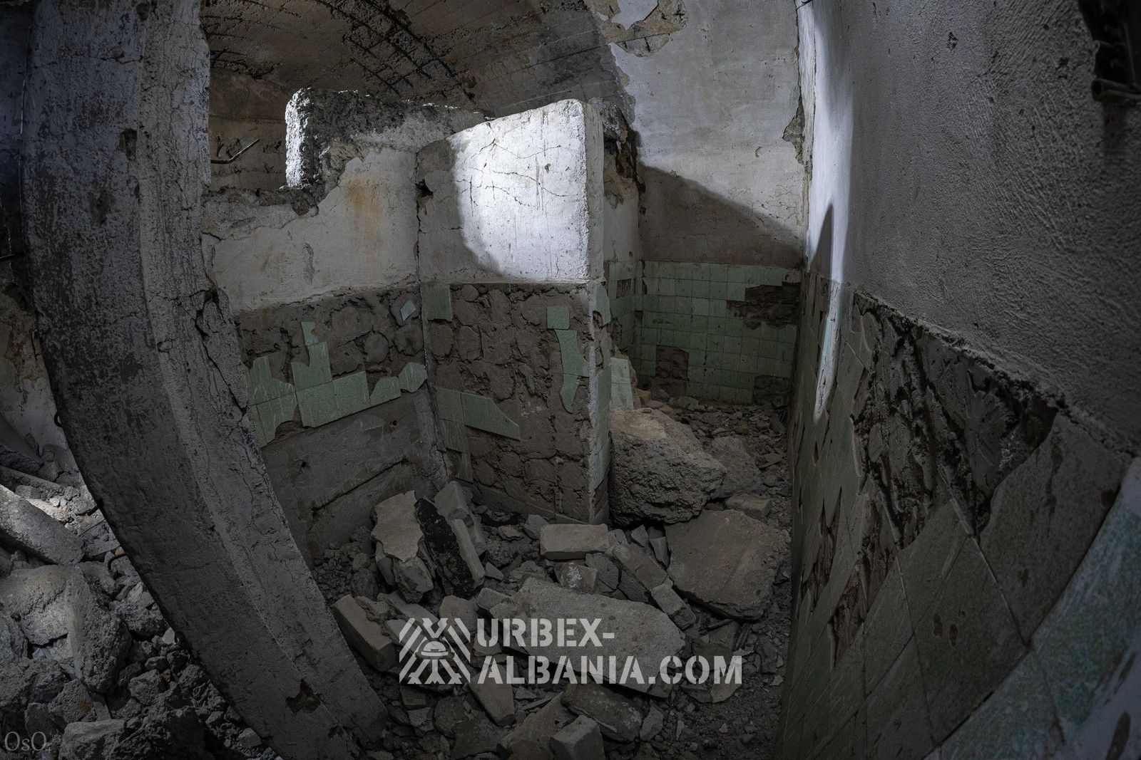 Bunker T-TK mit zwei MG-Ständen und Treppengang