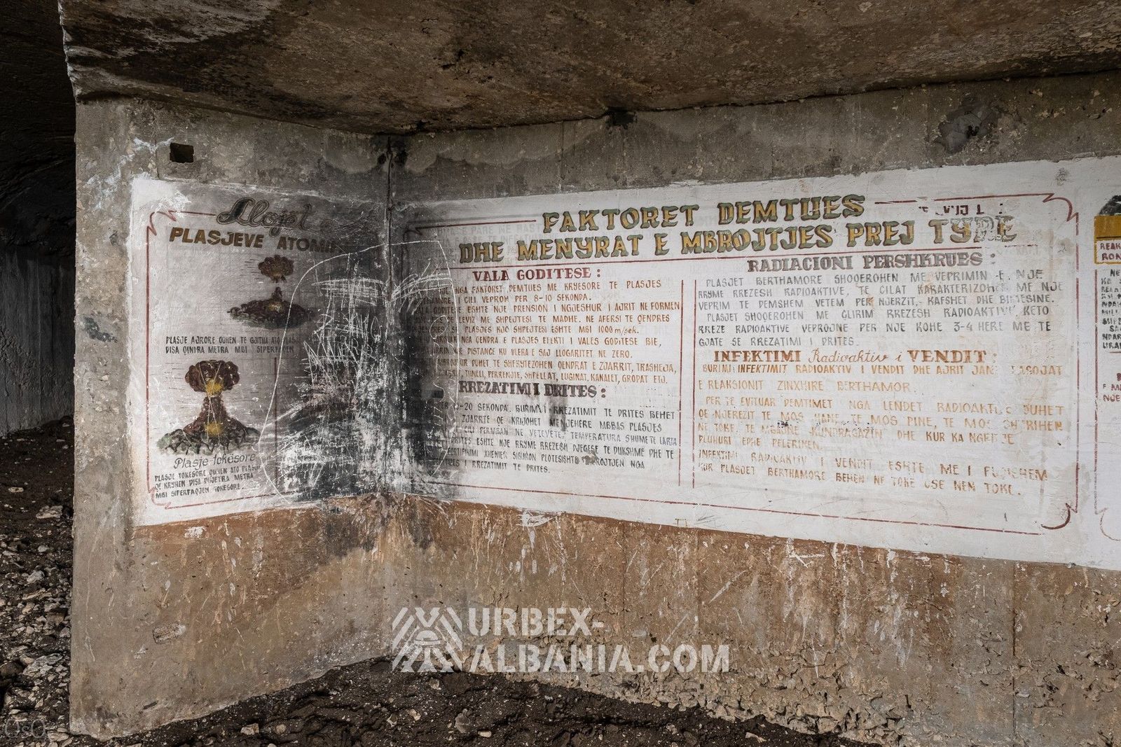 Bunkers d'Artillerie Côtière V-MU avec Tunnels
