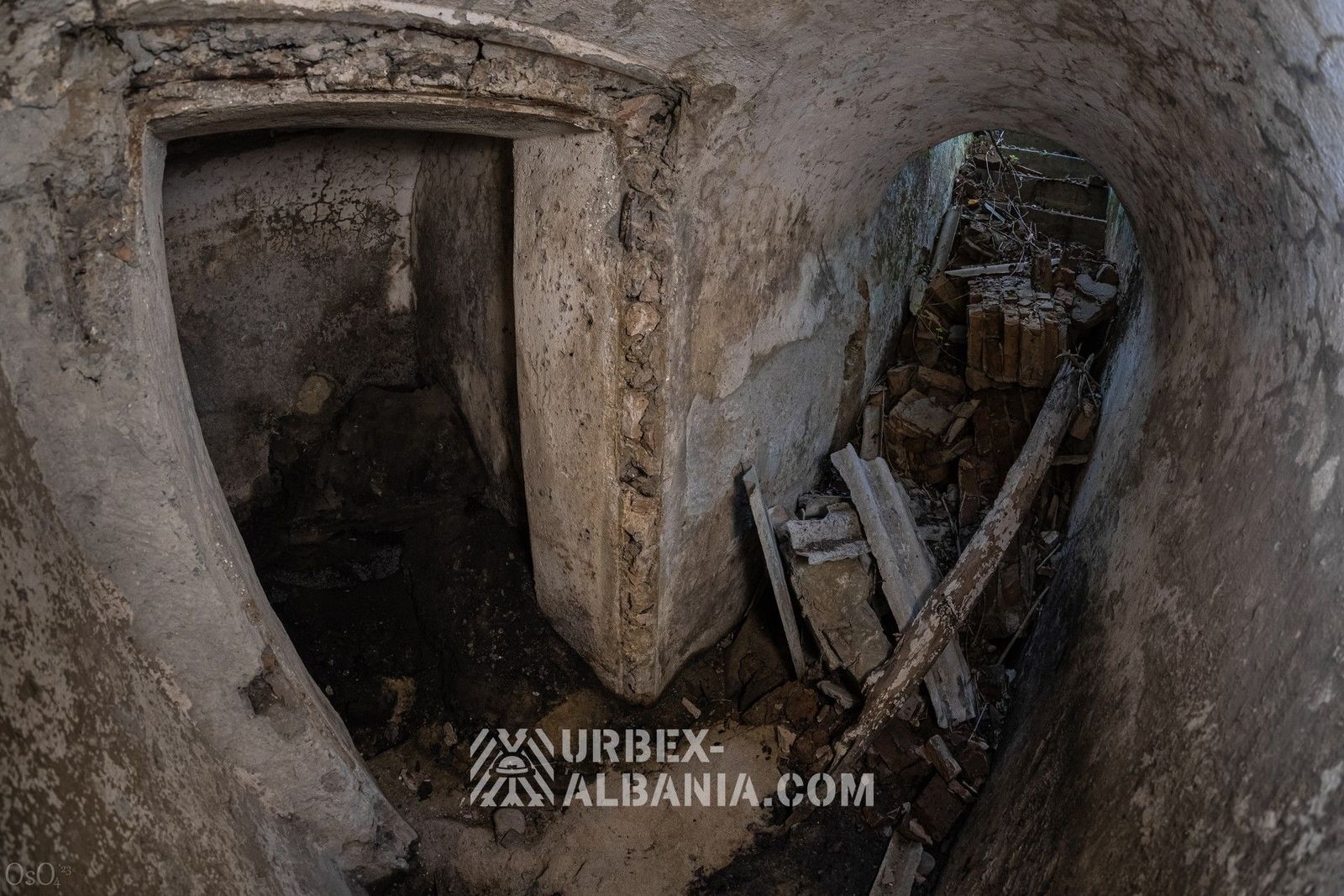 Kommandobunker des Tirana-Bezirks
